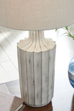 Load image into Gallery viewer, Imre - Poly Table Lamp - Distressed Brown