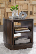 Load image into Gallery viewer, Korestone - Square End Table - Dark Brown
