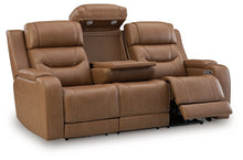 Load image into Gallery viewer, Knightington - 3 Pc. - Power Reclining Sofa, Loveseat And Recliner - Caramel