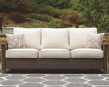 Load image into Gallery viewer, Paradise Trail - Sofa with Cushion - Medium Brown