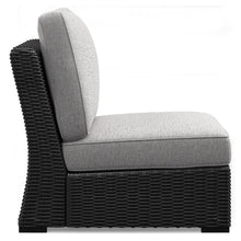 Load image into Gallery viewer, Beachcroft - 5-Piece Outdoor Sectional - Black / Light Gray