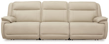 Load image into Gallery viewer, Double Deal - 3-Piece Power Reclining Sofa Sectional - Almond