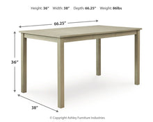 Load image into Gallery viewer, Calmoro - Dining Room Counter Extension Table - Gray