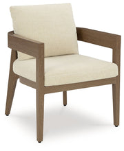 Load image into Gallery viewer, Serene Bay - Arm Chair With Cushion (Set of 2) - Dark Brown / White