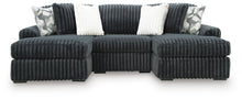 Load image into Gallery viewer, Midnight-Madness - Sectional - Gunmetal