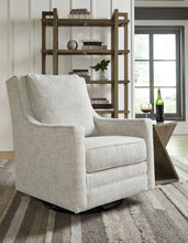 Load image into Gallery viewer, Kambria - Swivel Glider Accent Chair - Fog