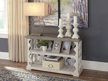 Load image into Gallery viewer, Havalance - Console Sofa Table - Gray / White