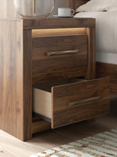 Load image into Gallery viewer, Janfyn - Two Drawer Night Stand - Brown