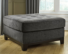 Load image into Gallery viewer, Reidshire - Oversized Accent Ottoman - Steel
