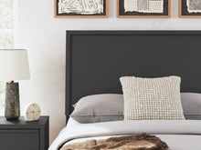 Load image into Gallery viewer, Danziar - Full Panel Bed With Low Footboard - Black