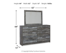 Load image into Gallery viewer, Baystorm - Six Smooth Drawer Dresser