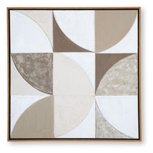 Load image into Gallery viewer, Harelman - Wall Art - Tan / Taupe / White