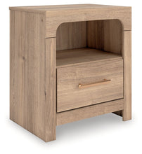 Load image into Gallery viewer, Kinlanni - One Drawer Night Stand - Tan
