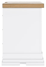 Load image into Gallery viewer, Ashbryn - Three Drawer Night Stand - White / Natural