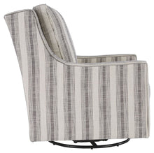 Load image into Gallery viewer, Kambria - Swivel Glider Accent Chair - Ivory / Black