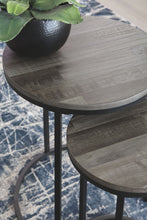 Load image into Gallery viewer, Briarsboro - Accent Table Set (Set of 2) - Black / Gray