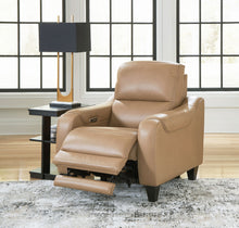 Load image into Gallery viewer, Mosswell - Power Recliner With Adj Headrest - Toffee