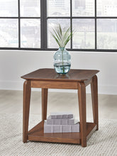 Load image into Gallery viewer, Trenmour - Square End Table - Medium Brown