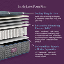 Load image into Gallery viewer, Beautyrest World Class - Level Four Hybrid Firm Mattress