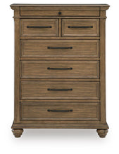 Load image into Gallery viewer, Karallin - Seven Drawer Chest - Medium Brown
