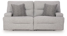 Load image into Gallery viewer, Acklen Place - 2-Piece Power Reclining Sectional Loveseat - Pewter