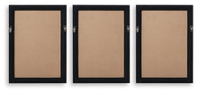 Load image into Gallery viewer, Janisburg - Wall Art Set (Set of 3) - Black / White / Brown