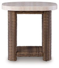 Load image into Gallery viewer, Dolan Creek - Square End Table - Beige / Brown