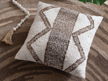 Load image into Gallery viewer, Brettwood - Pillow (Set of 4) - Ivory / Brown