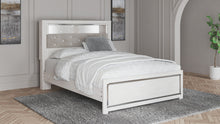 Load image into Gallery viewer, Altyra - Queen Panel Bookcase Bed With Roll Slats - White