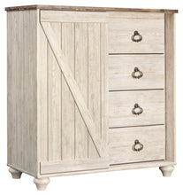 Load image into Gallery viewer, Willowton - Dressing Chest - Whitewash