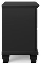 Load image into Gallery viewer, Lanolee - Two Drawer Nightstand - Black