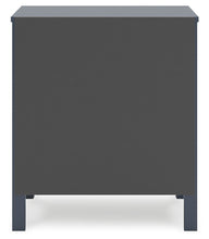 Load image into Gallery viewer, Simmenfort - Two Drawer Night Stand - Navy Blue
