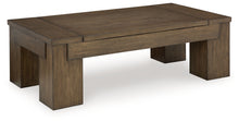 Load image into Gallery viewer, Rosswain - Lift Top Cocktail Table - Warm Brown