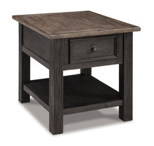 Load image into Gallery viewer, Tyler Creek - Rectangular End Table - Grayish Brown / Black