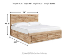 Load image into Gallery viewer, Hyanna - Storage Bed