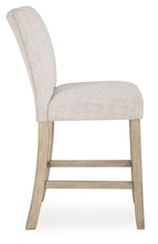 Load image into Gallery viewer, Larawyn - Upholstered Barstool (Set of 2) - Bisque