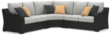 Load image into Gallery viewer, Beachcroft - 3-Piece Outdoor Sectional - Black