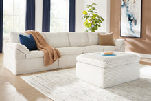 Load image into Gallery viewer, Fannin - 4-Piece Sectional With Ottoman - Ivory