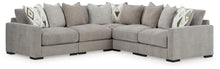 Load image into Gallery viewer, Aslan Court - 6 Pc. - 5-Piece Sectional, Ottoman - Pebble