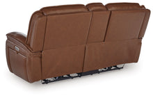 Load image into Gallery viewer, Healy Pier - Power Reclining Loveseat With Console / Adj Headrest - Chocolate