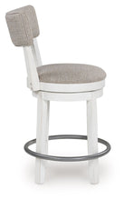 Load image into Gallery viewer, Robbinsdale - Upholstered Swivel Barstool (Set of 2) - Antique White