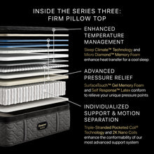 Load image into Gallery viewer, Beautyrest Black - 16.5" Series Three Firm Pillow Top Mattress