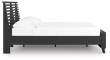 Load image into Gallery viewer, Danziar - Full Slat Panel Bed - Black