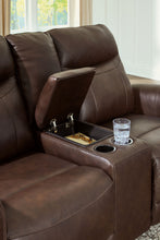 Load image into Gallery viewer, Gravier - Power Reclining Loveseat With Console / Adjustable Headrest - Cordova