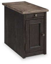 Load image into Gallery viewer, Tyler Creek - Chair Side End Table - Grayish Brown / Black