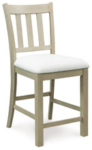 Load image into Gallery viewer, Calmoro - Upholstered Barstool (Set of 2) - Off White / Gray