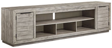 Load image into Gallery viewer, Naydell - XL TV Stand w/Fireplace Option - Gray