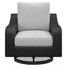 Load image into Gallery viewer, Beachcroft - Swivel Lounge Chair - Black / Light Gray