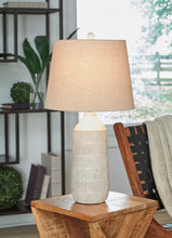 Load image into Gallery viewer, Willport - Ceramic Table Lamp (Set of 2) - Off White