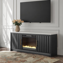 Load image into Gallery viewer, Cadmori - TV Stand With Fireplace Option